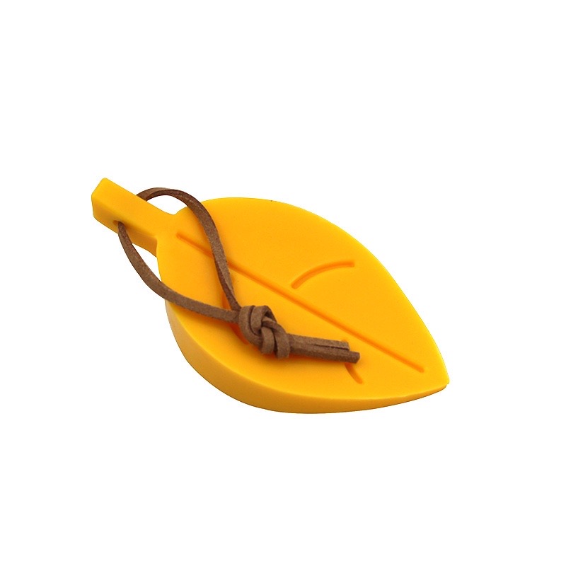 Miếng chèn cửa chống va đập silicon hình chiếc lá, chặn cửa thông minh liz home