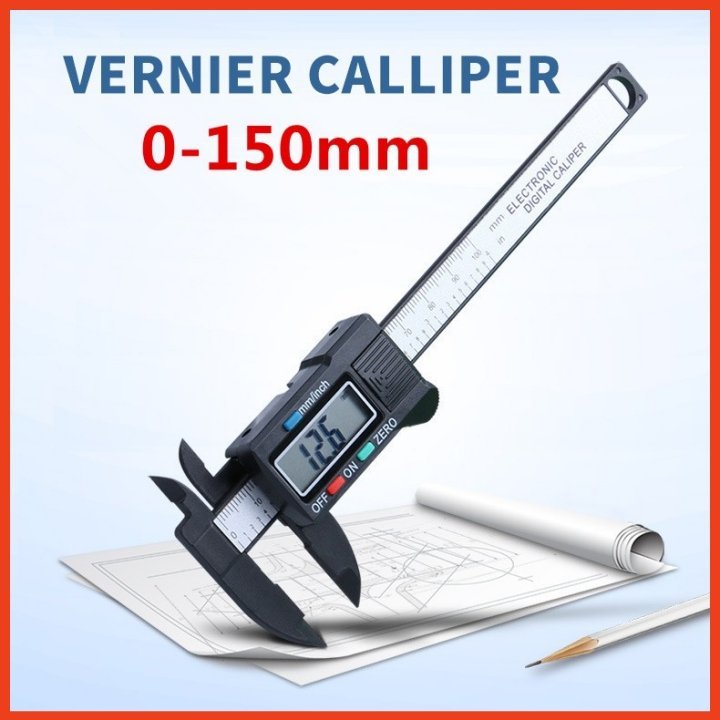Thước Cặp Điện Tử Bằng Thép Không Gỉ 150mm