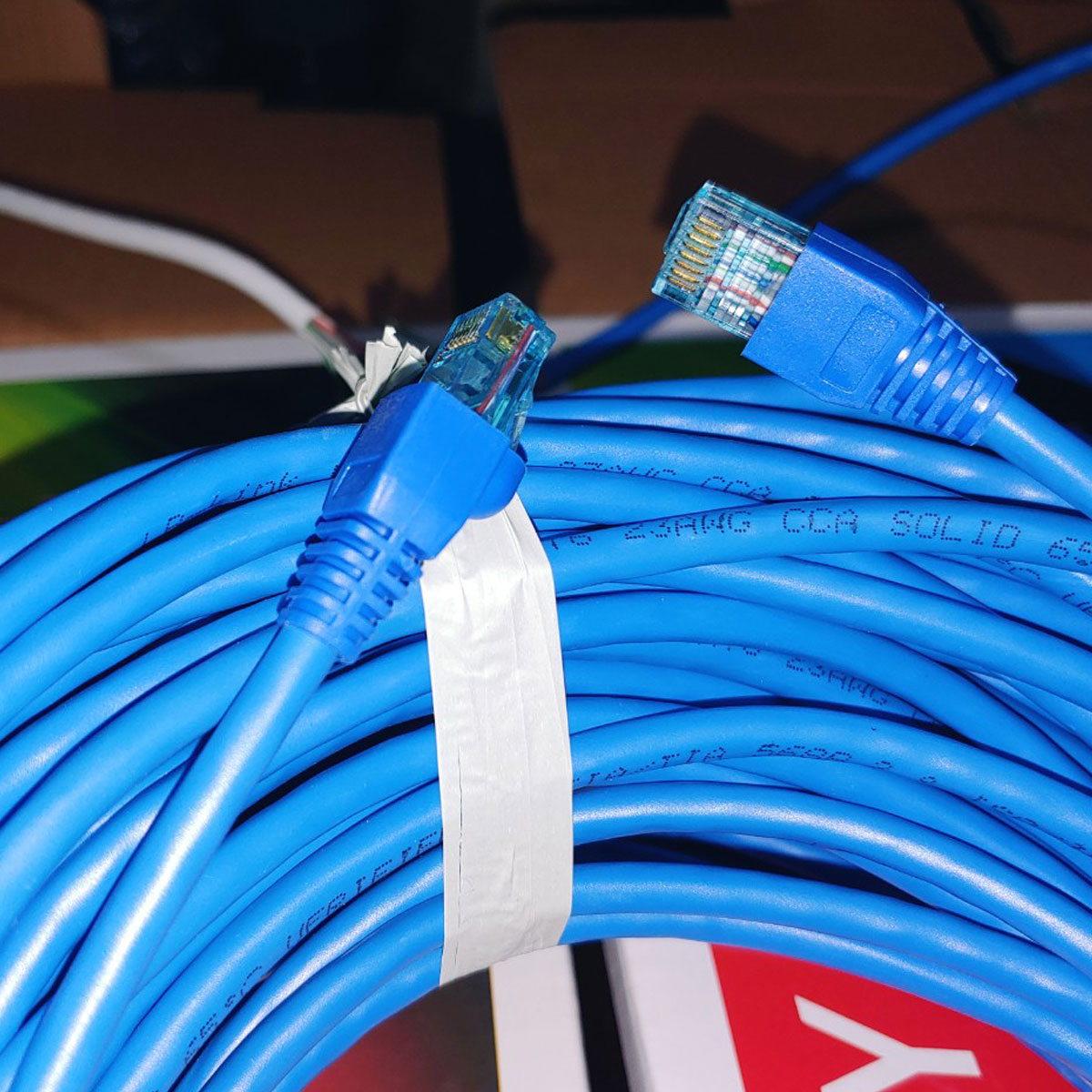[HCM]2m Dây mạng (cáp lan) CAT6 bấm sẵn 2 đầu