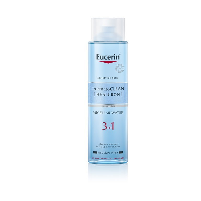 Eucerin Nước Tẩy Trang Eucerin DermatoCLEAN Hyaluron Micellar Water3in1 dưỡng ẩm cho da 400ml