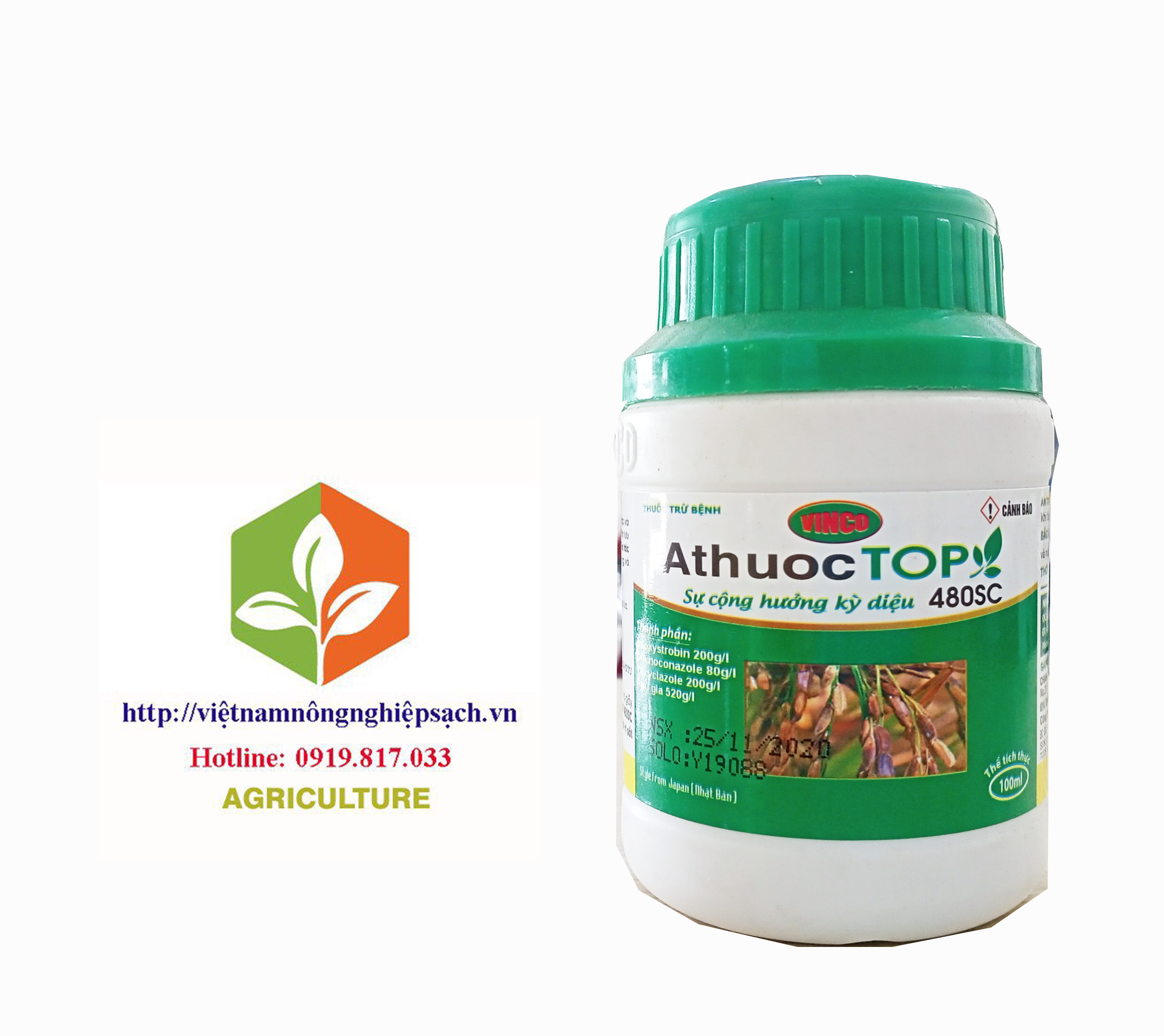 Athuoc top 480sc – trị thán thư, phấn trắng trên cây xoài