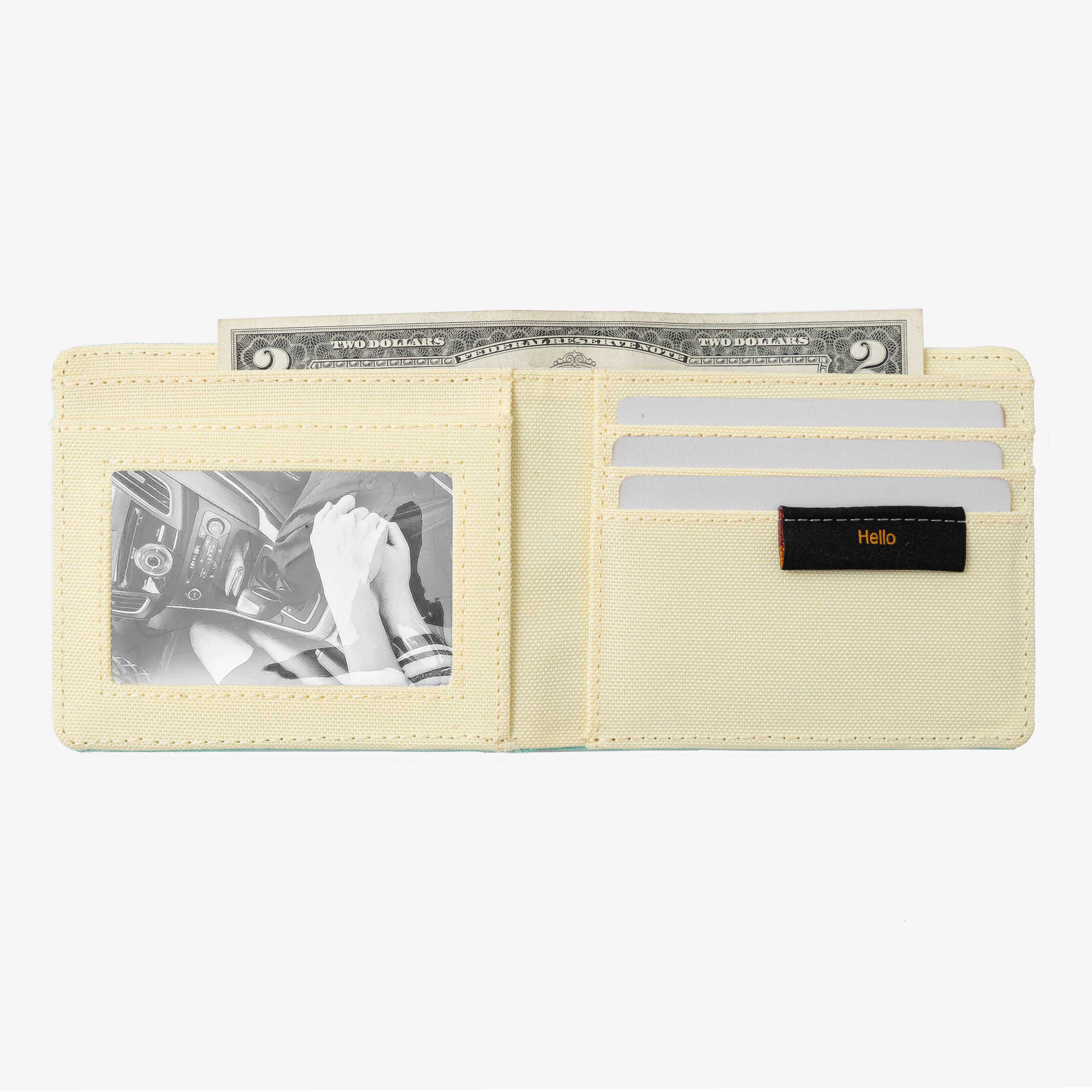 Ví Vải DIM Basic Wallet 2 Ngang (Ngăn đựng hình cỡ lớn) - 5 màu