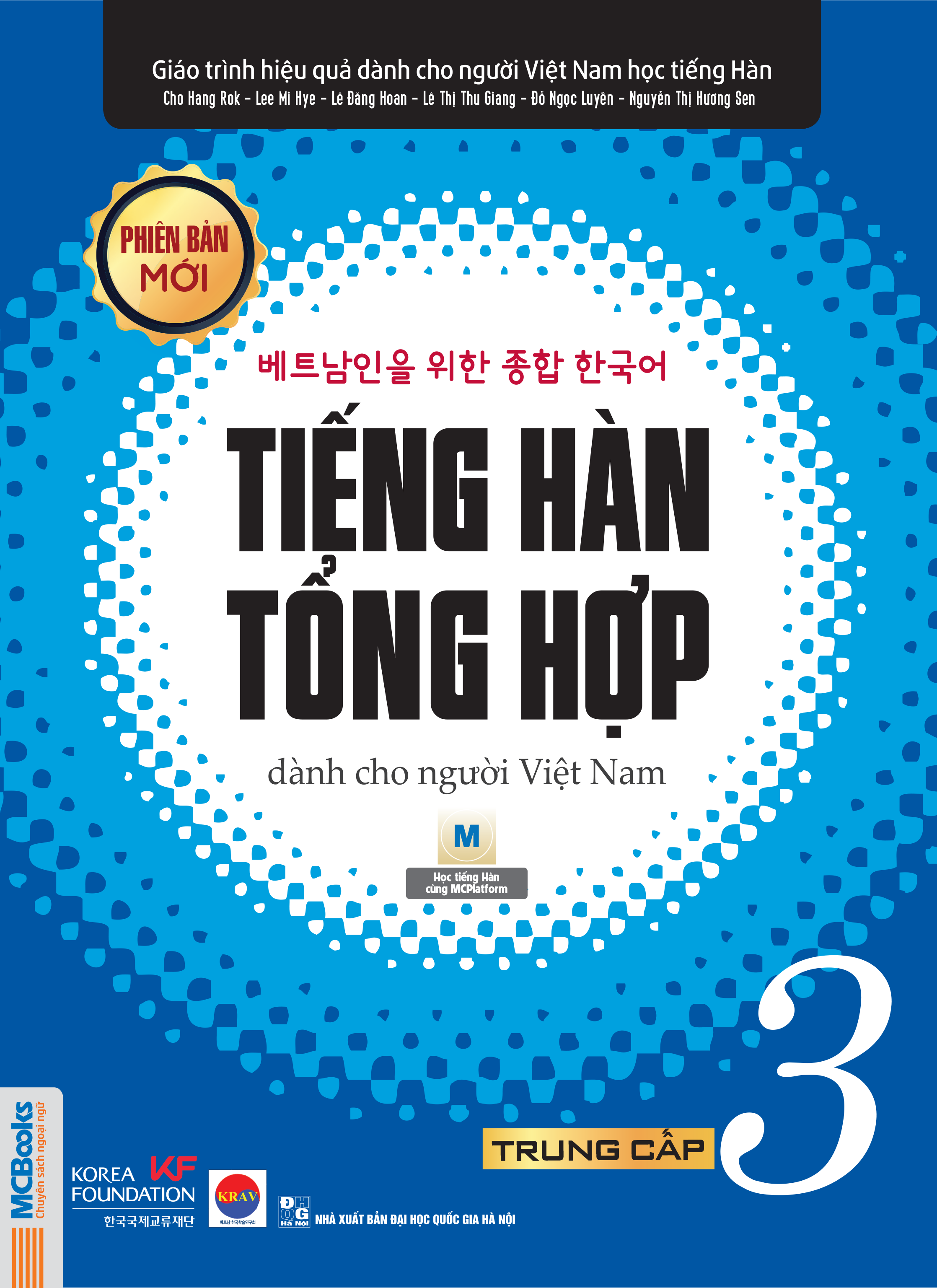 Sách - Combo Tiếng Hàn Tổng Hợp Dành Cho Người Việt Nam Trung Cấp 3 - 4 sách bài học - bài tập  - McBooks