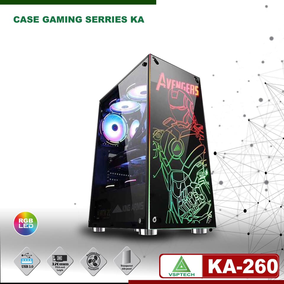 [HCM]CASE MÁY TÍNH KA 260 AVENGERS