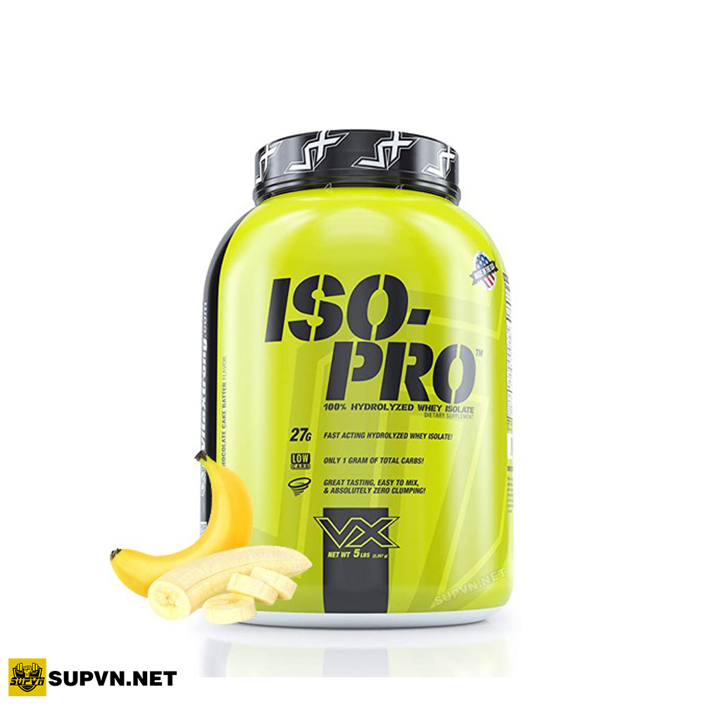 Iso Pro - Whey hydrolyzed isolate VitaXtrong Sữa tăng cơ 5lbs (2.4kg)