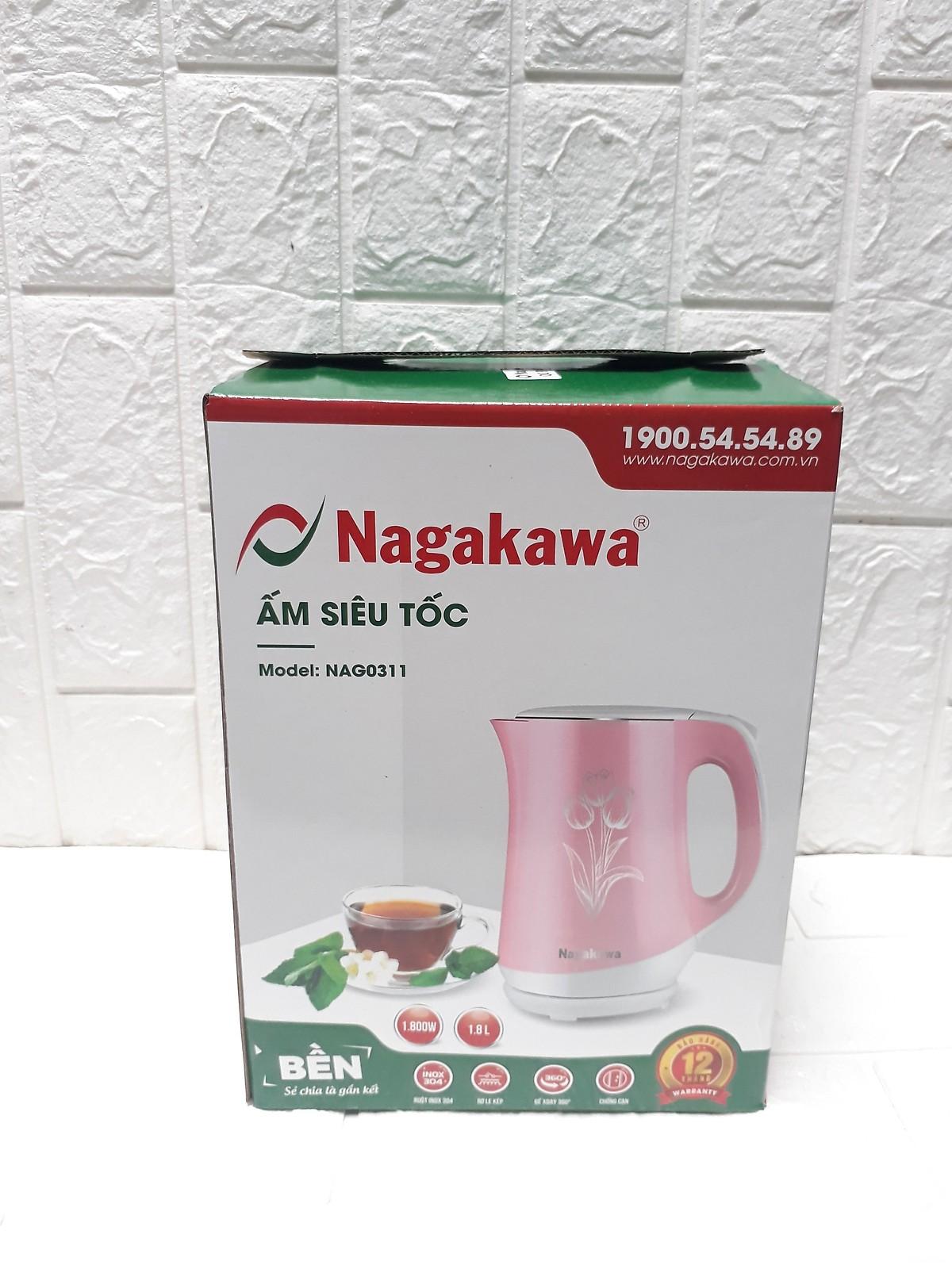 Ấm siêu tốc Nagakawa NAG0311
