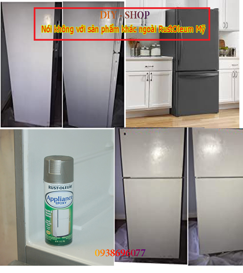 Sơn Mới Đồ Gia Dụng - Appliance Epoxy Rust-Oleum- DIY - SHOP