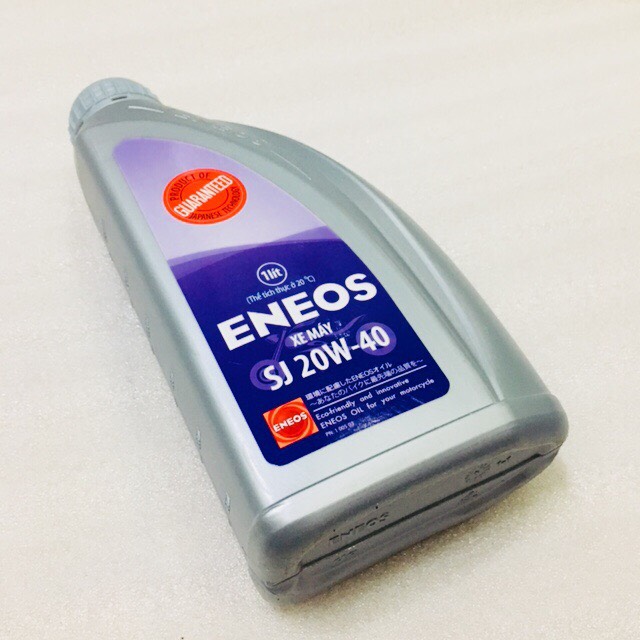 Dầu nhớt động cơ xe máy ENEOS Xe Số SJ 20W-40 1LÍT
