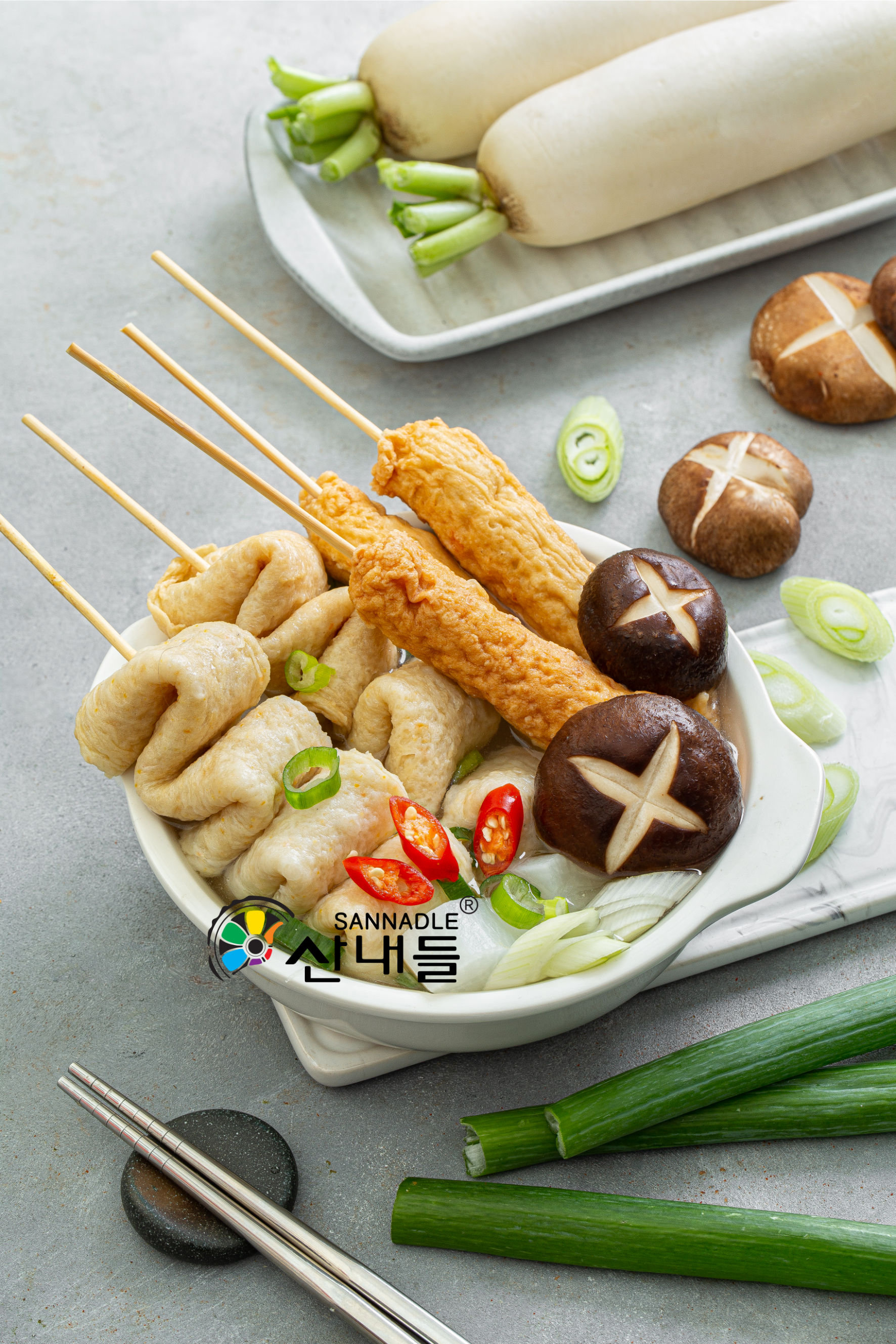 Gói 500g chả cá Que Hàn Quốc( kiểu mới)