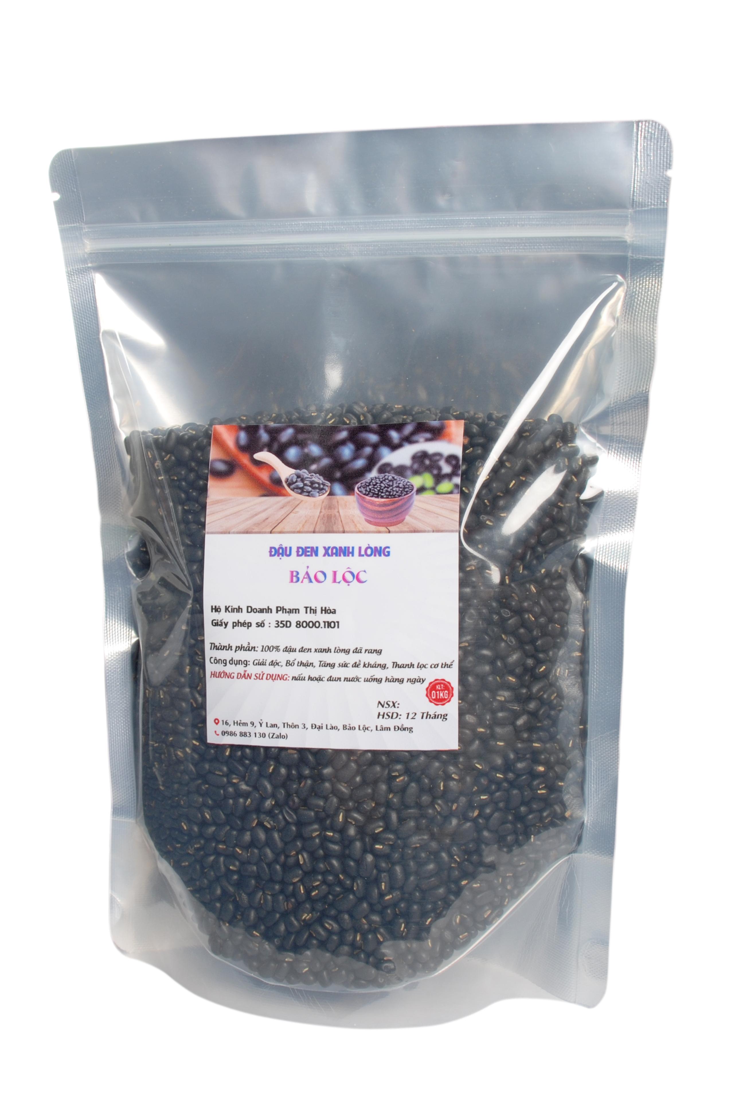 Đậu đen xanh lòng ( MS) - (01kg) - Hạt nhỏ thuần chủng
