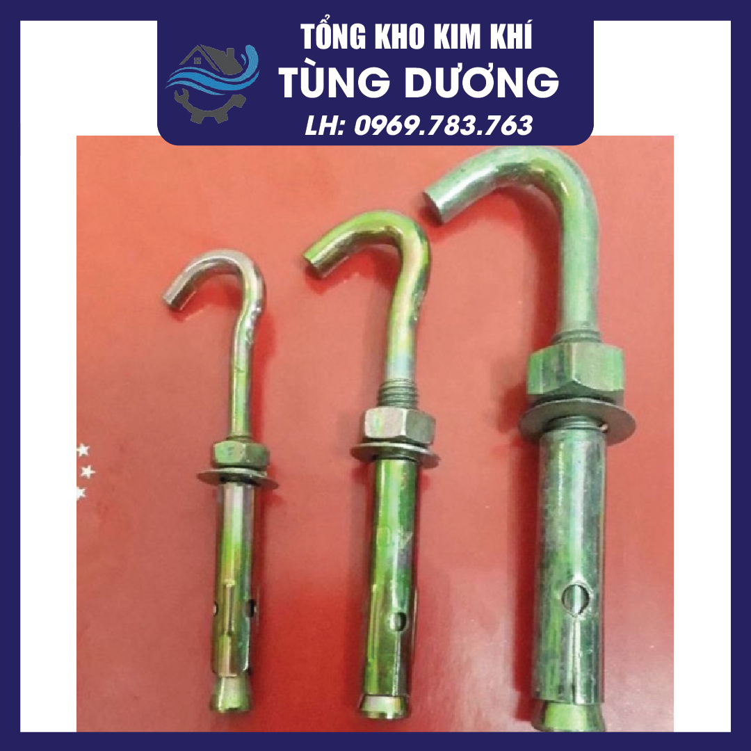 Nở sắt Móc ( tắc kê sắt móc ) các cỡ 6-8-10