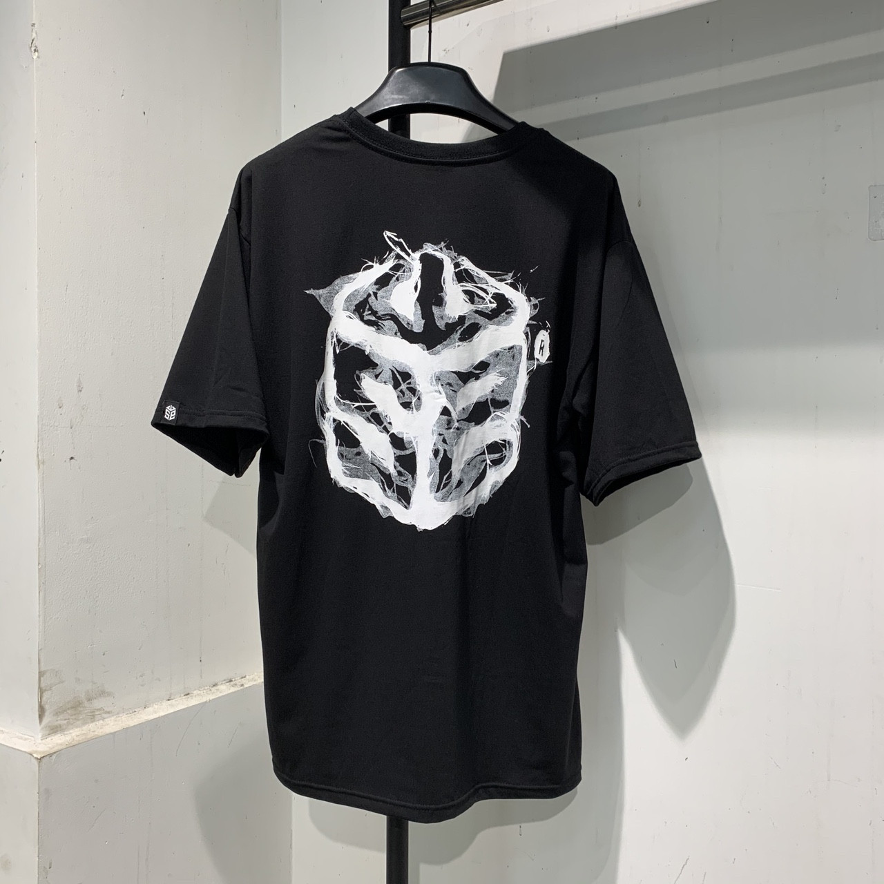 ÁO THUN UNISEX TAY LỠ OVERSIZE SWE HÌNH XƯƠNG, FULL TEM TAG, KIỂU DÁNG TAY LỠ AL32