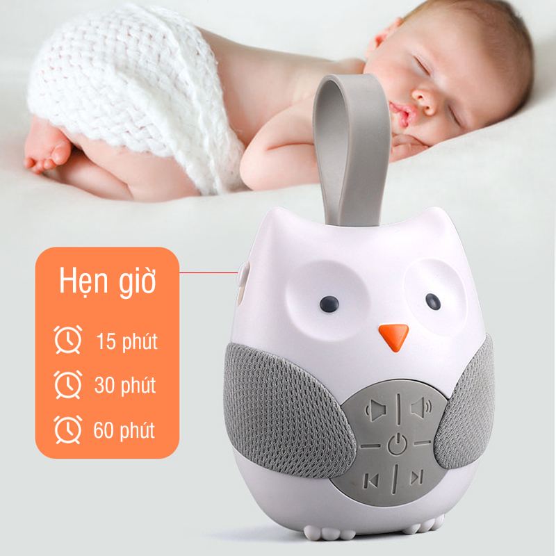 White infant noise machine