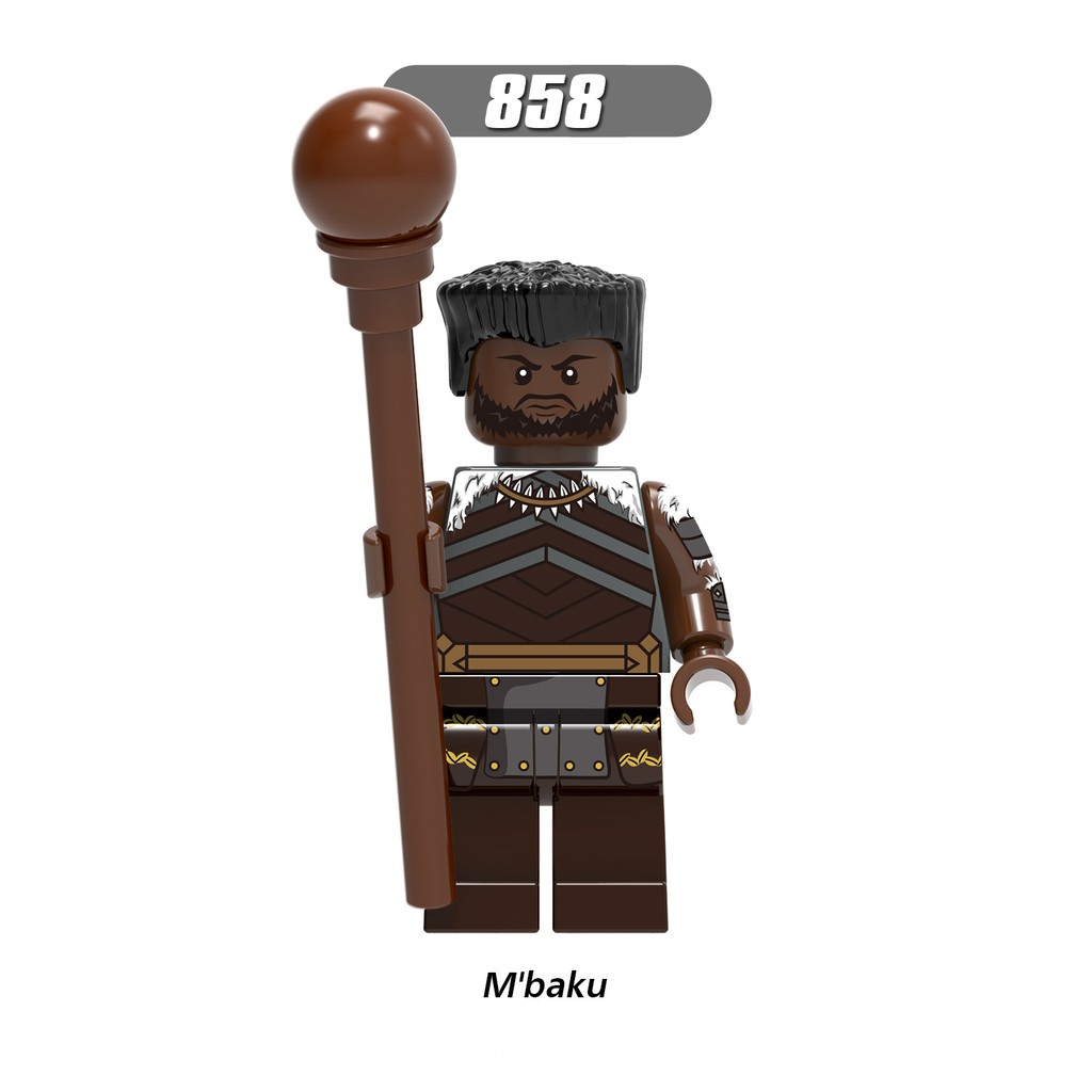 Mini   Bộ Tộc Báo Đen Black Panther X0191