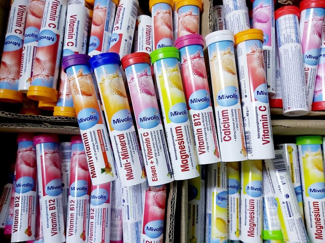 Viên sủi Mivolis Hàng Đức ống 20 viên