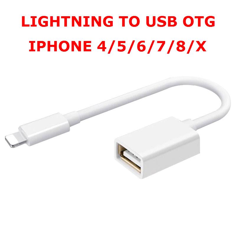 Bộ 3 Cáp OTG kết nối bàn phím cho iPad gắn các thiết bị ngoài vi chuột, bàn phím, usb CHOTO CT339