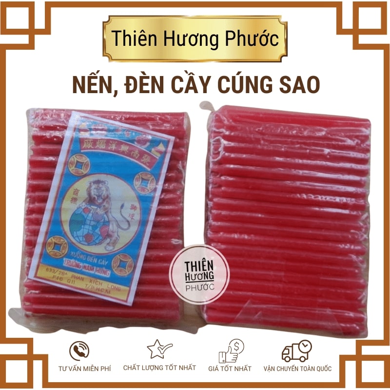 Đèn cầy cúng cô hồn không tắt