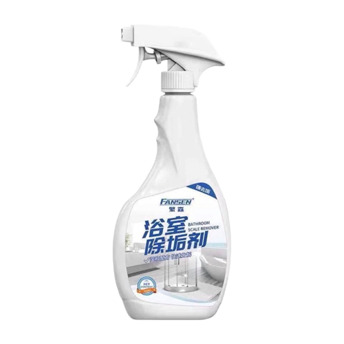 Chai xịt tẩy cặn canxi trên bồn rửa sứ, vòi rửa inox, vách kính, gạch men nhà tắm siêu sạch fansen chai 500ml, (FS500), Huy Linh