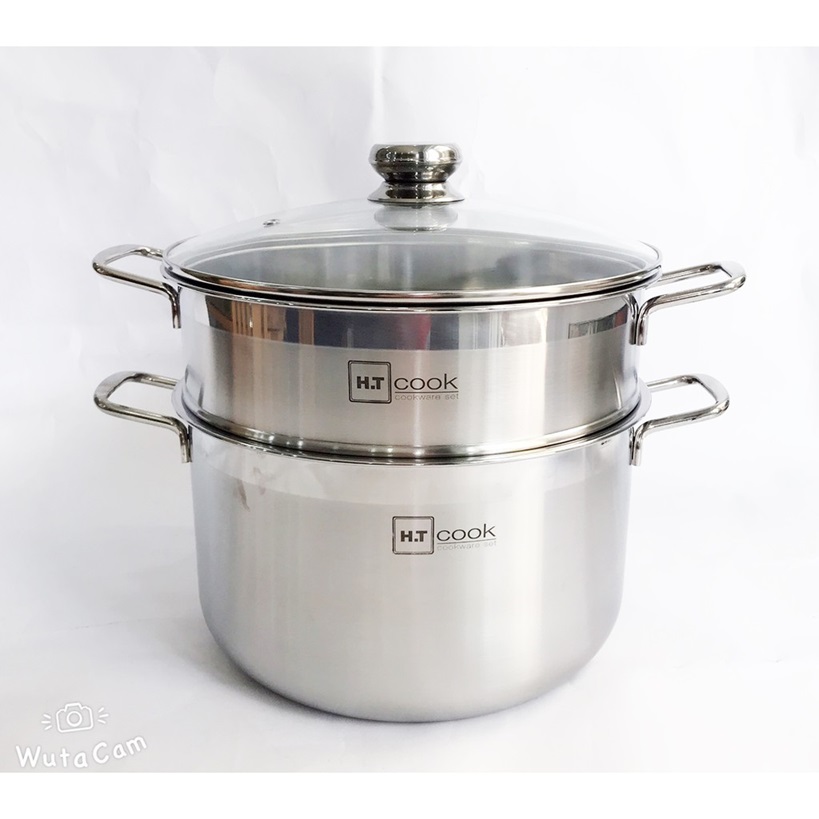 Bộ nồi kèm xửng hấp ht 30cm