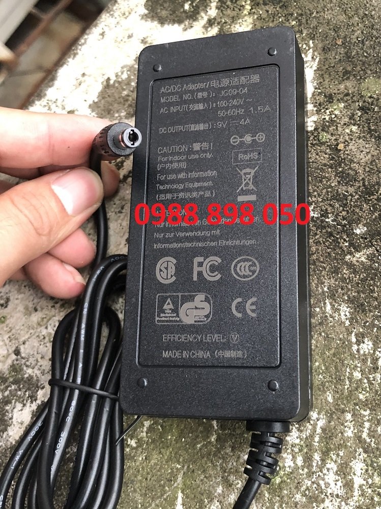 Bộ Adapter nguồn 9v 4a bản gốc