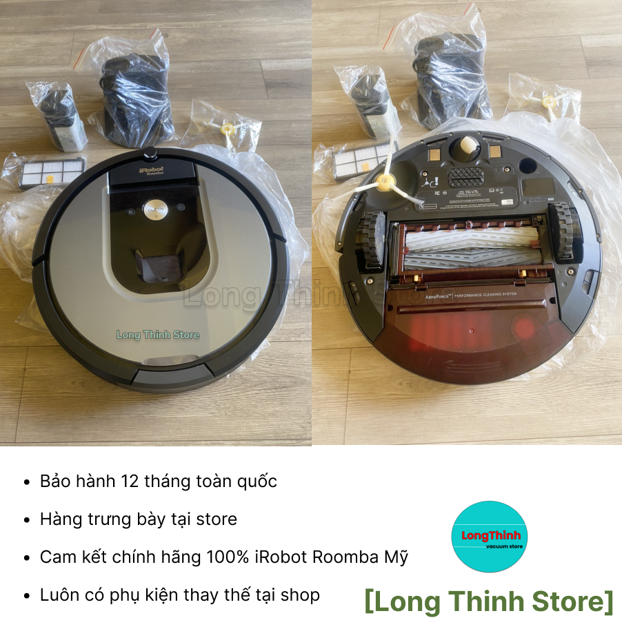 Original - Automatic robot vacuum cleaner iRobot Roomba 980