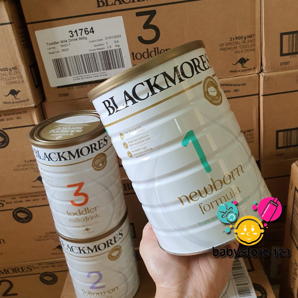 Sữa Blackmores Sô 1, 2, 3 Cho Bé - Úc 900Gr