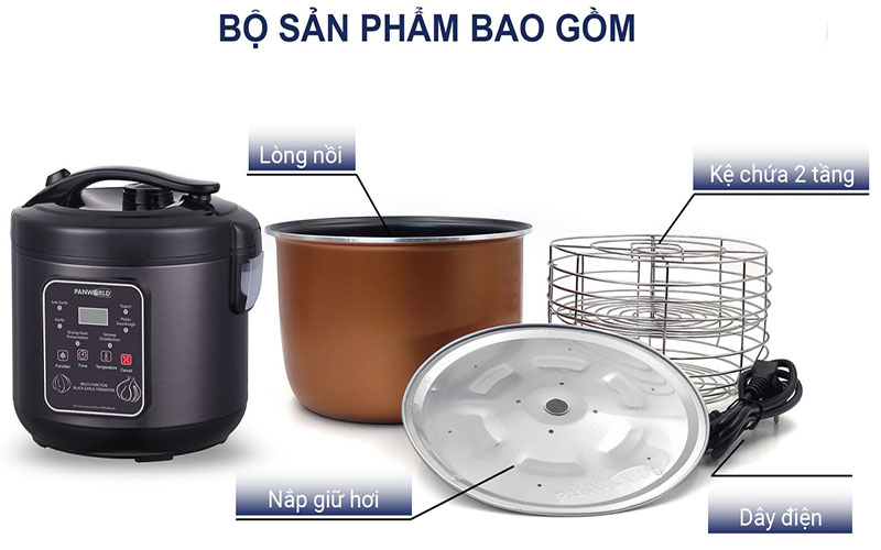 Nồi làm tỏi đen Panworld PW-1222