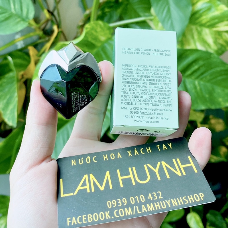 [ CHÍNH HÃNG] Nước hoa mini AURA MUGLER 5ml