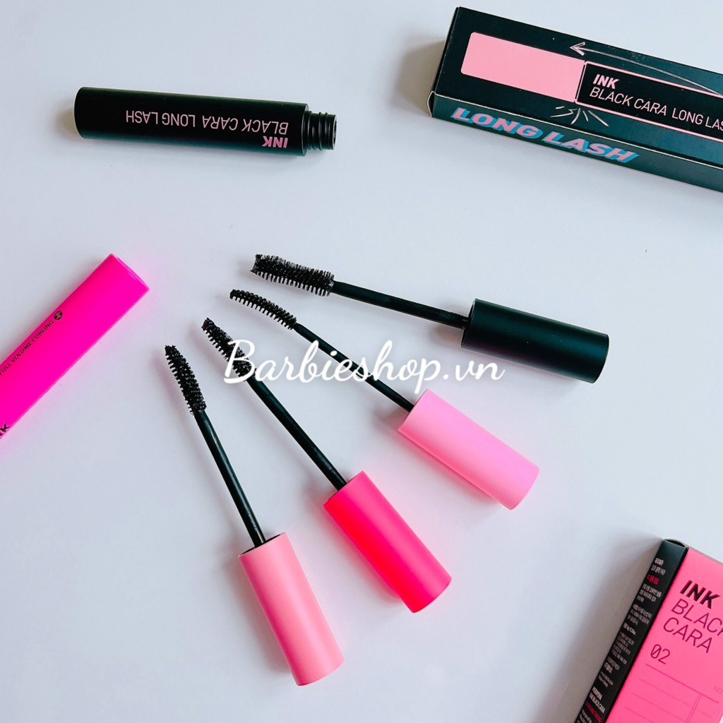 [Chuốt Mi] Mascara Peripera Ink Black Cara 8g Đủ Màu [01 - 02 - 03 - 04]