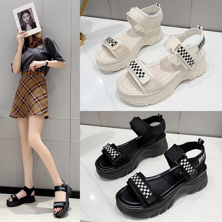 Sandal nữ CARÔ độn đế 5p
