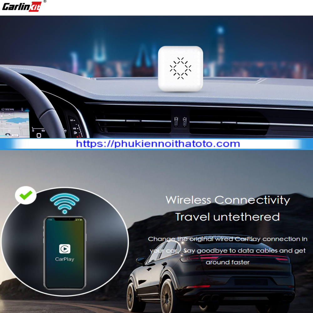 Carplay Không Dây CarlinKit U2W Mini