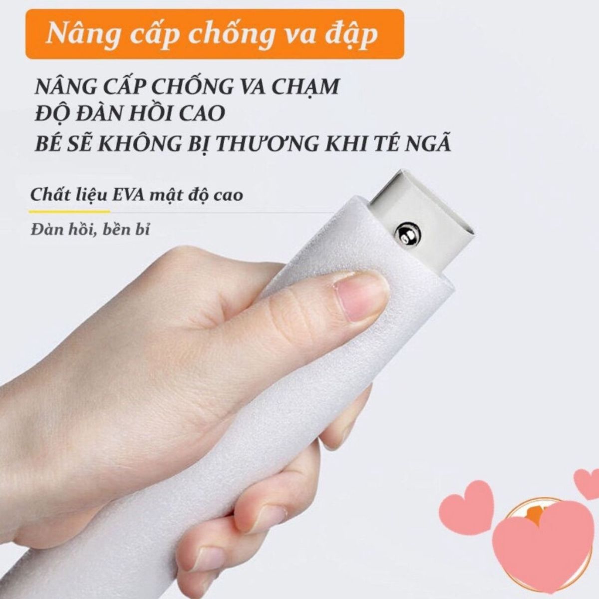 Thanh chắn giường bảo vệ an toàn cho bé