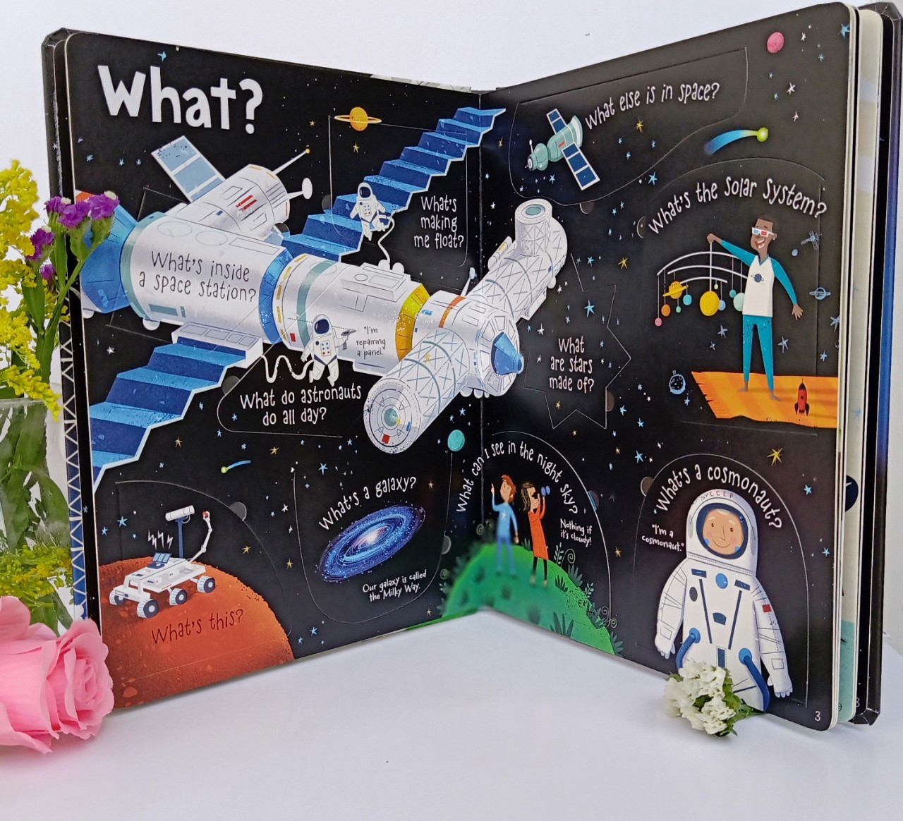Lift-the-flap Questions and Answers about Space