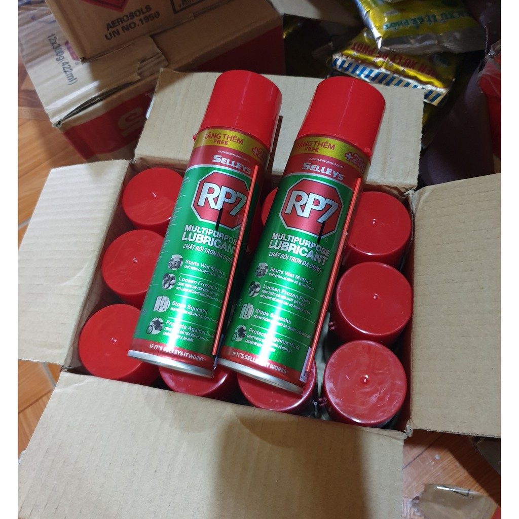 RP7 chính hãng- Xịt tẩy rỉ sét và bôi trơn kim loại Selleys RP7 - LOẠI 175G - TIẾT KIỆM ĐẾN 20%