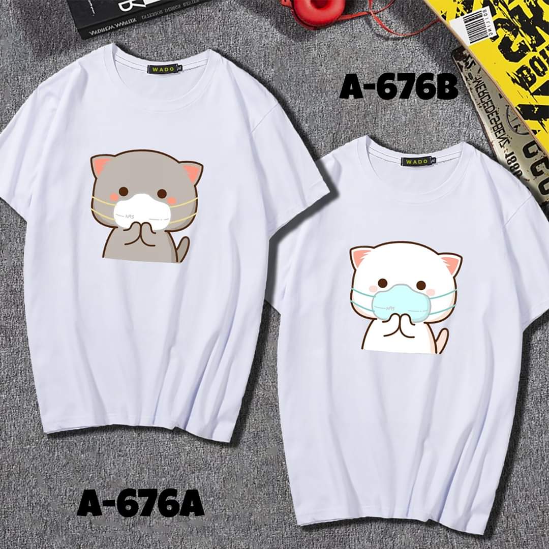 [HCM]Áo thun nam form rộng Hàn Quốc in hình Gấu KT độc đẹp vải dày mịn mát ( áo trắng gấu xám )