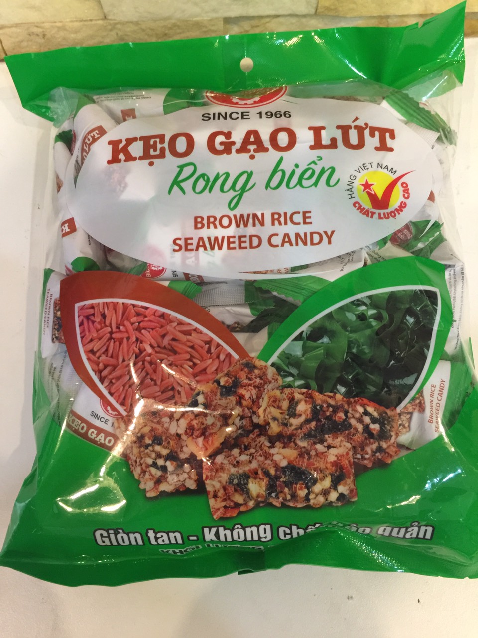 KẸO GẠO LỨT RONG BIỂN BÍCH CHI