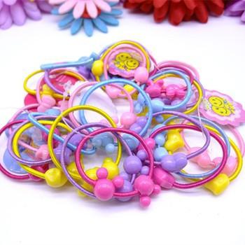 Bộ 50 dây buộc tóc dễ thương cho bé gái