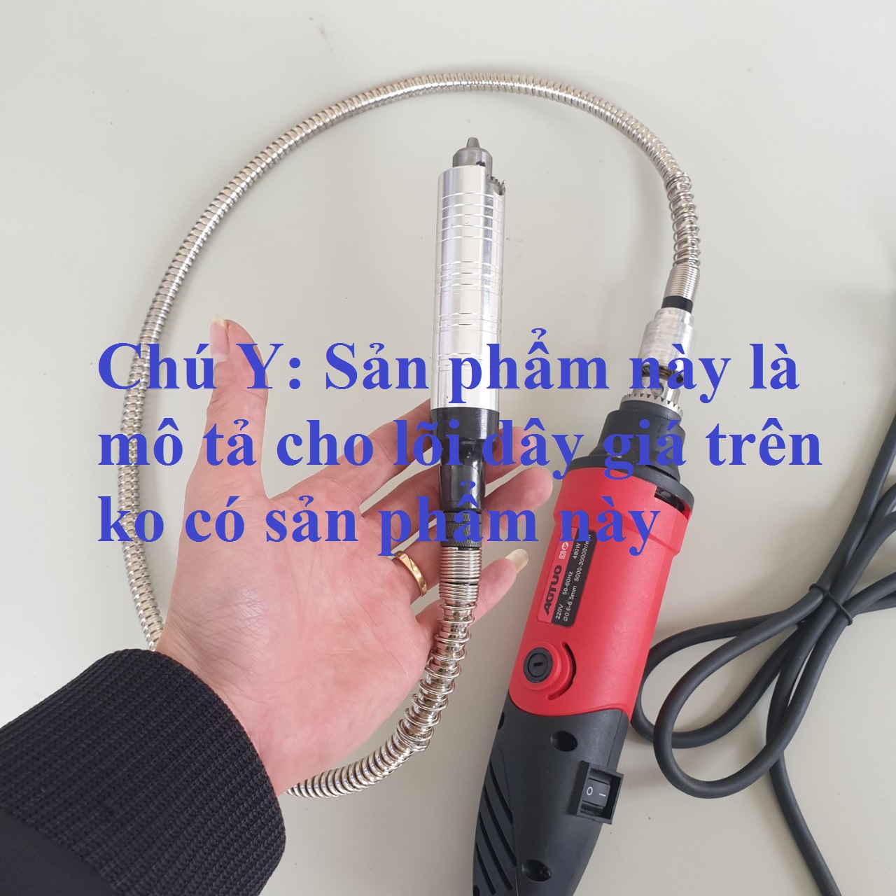 ruột dây truyền động nối dài hay lõi 6mm dây truyền động máy khoan, máy mài khuôn thẳng hay dây nối dài