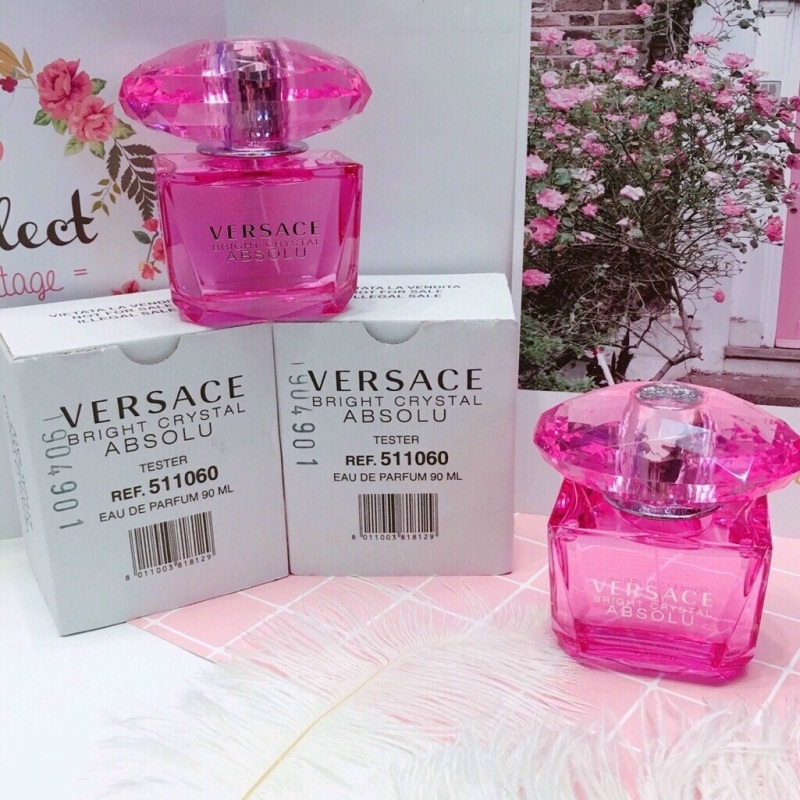 (Test) Nước hoa nữ Versace Bright Crystal  Absolu EDP 90ml