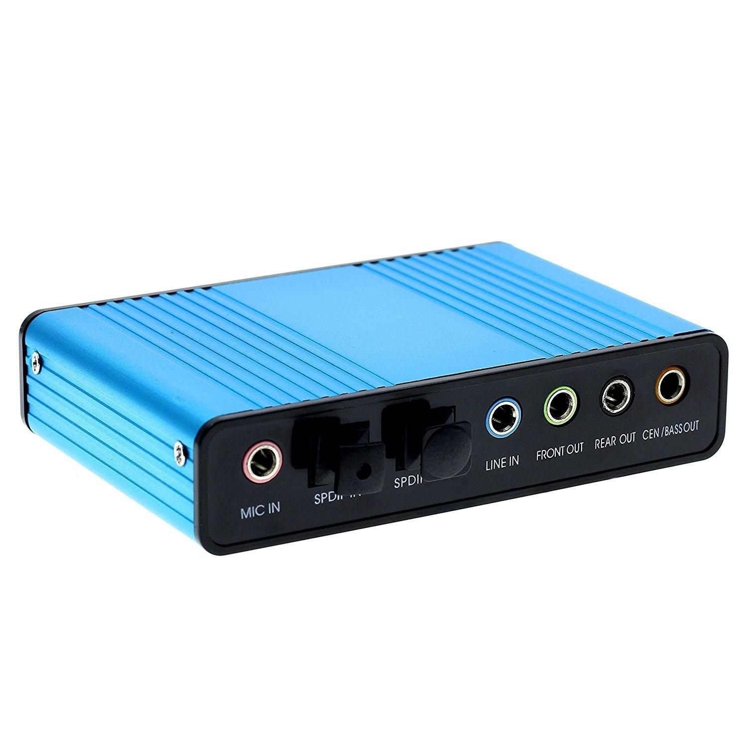 Bộ chuyển đổi USB 2.0 ra cổng quang + Sound 5.1