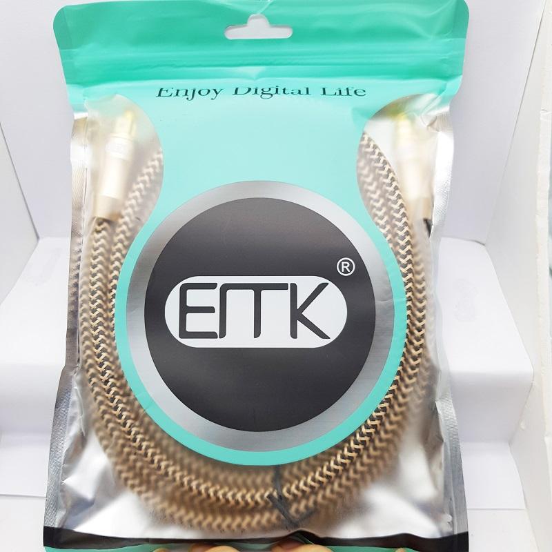 Cáp quang Audio ETK dài 5m (Cable Toslink OPTICAL)