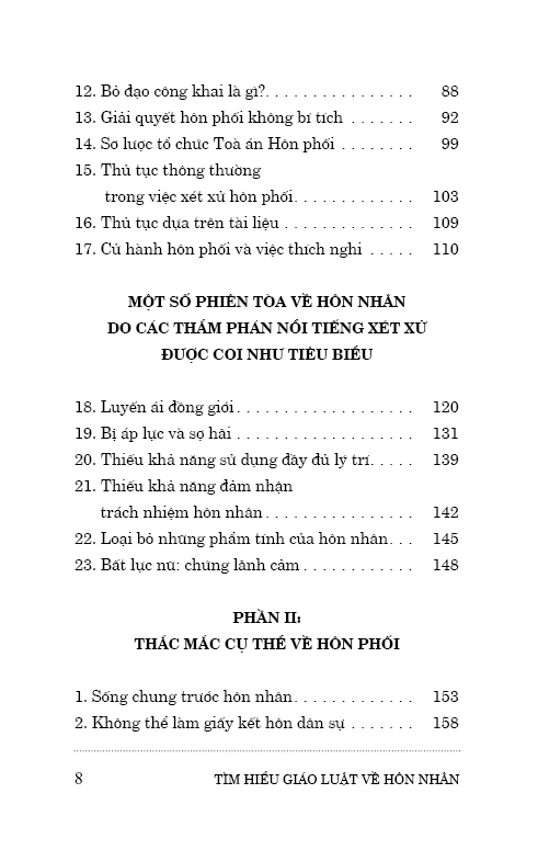 TÌM HIỂU GIÁO LUẬT VỀ HÔN NHÂN