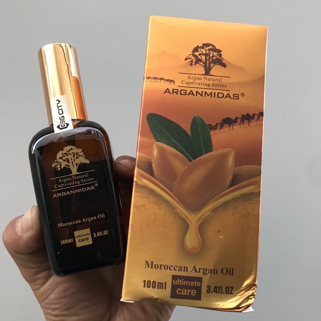 [HCM]Tinh dầu phục hồi tóc chẻ ngọn hư tổn ARGANMIDAS 100ml
