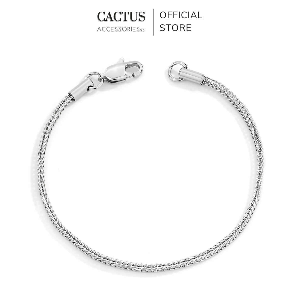 Vòng tay / Lắc tay mảnh Basic 2mm, lắc tay Unisex basic kiểu dáng đơn giản - Cactus Accessoriesss