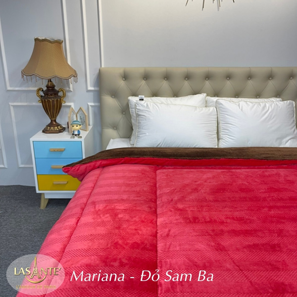 Chăn Lông Cừu Cao cấp Mariana của lasante Pháp