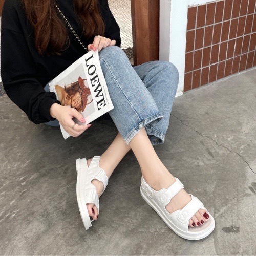 Dép sandal học sinh cao su non đi mưa siêu nhẹ-937