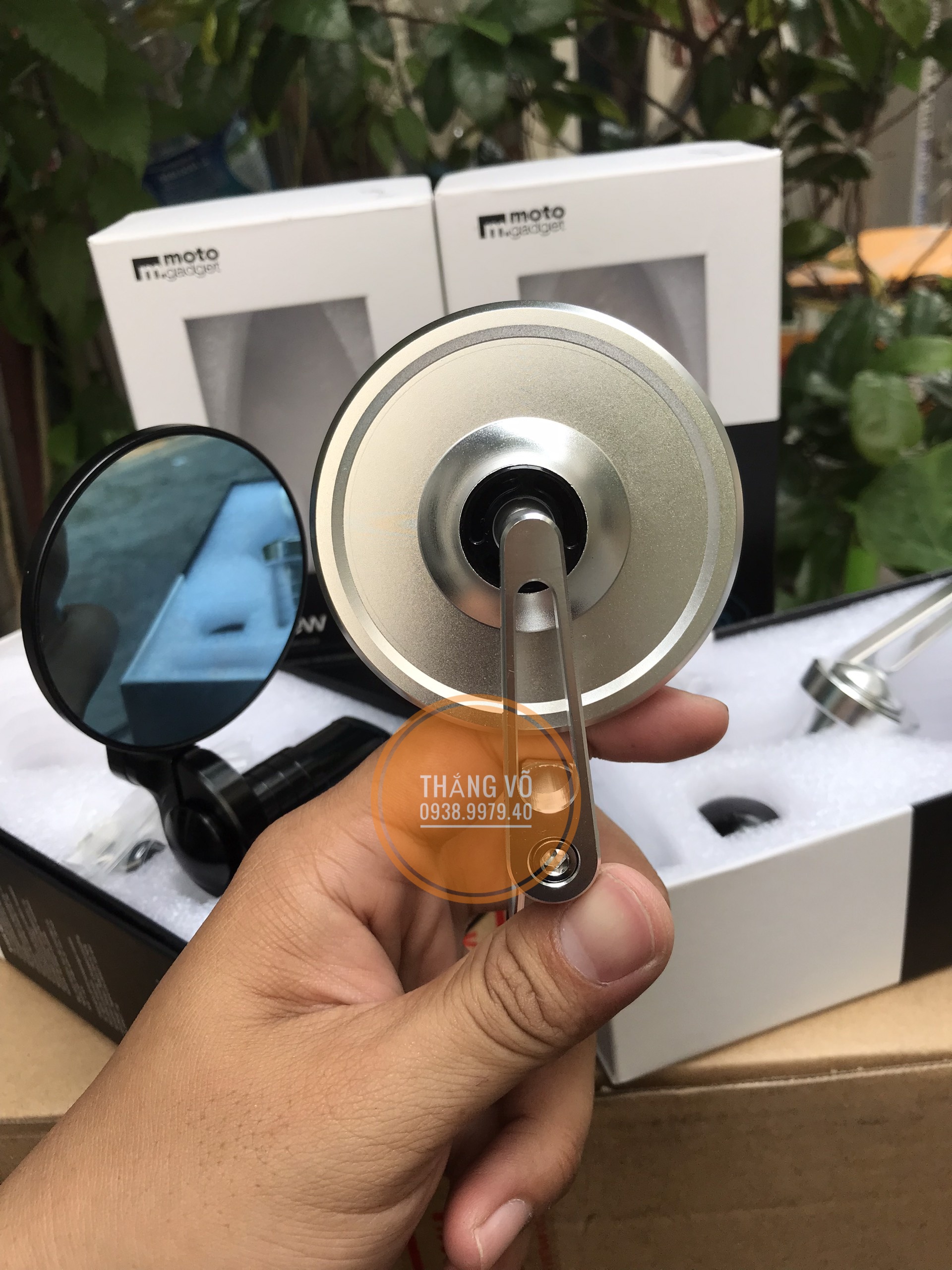 Kính Motogadget, Gương Motogadget Mview gương chiếu hậu SH 350 Vario SHVN AB Vision Exciter Winner gương chiếu hậu xe máy