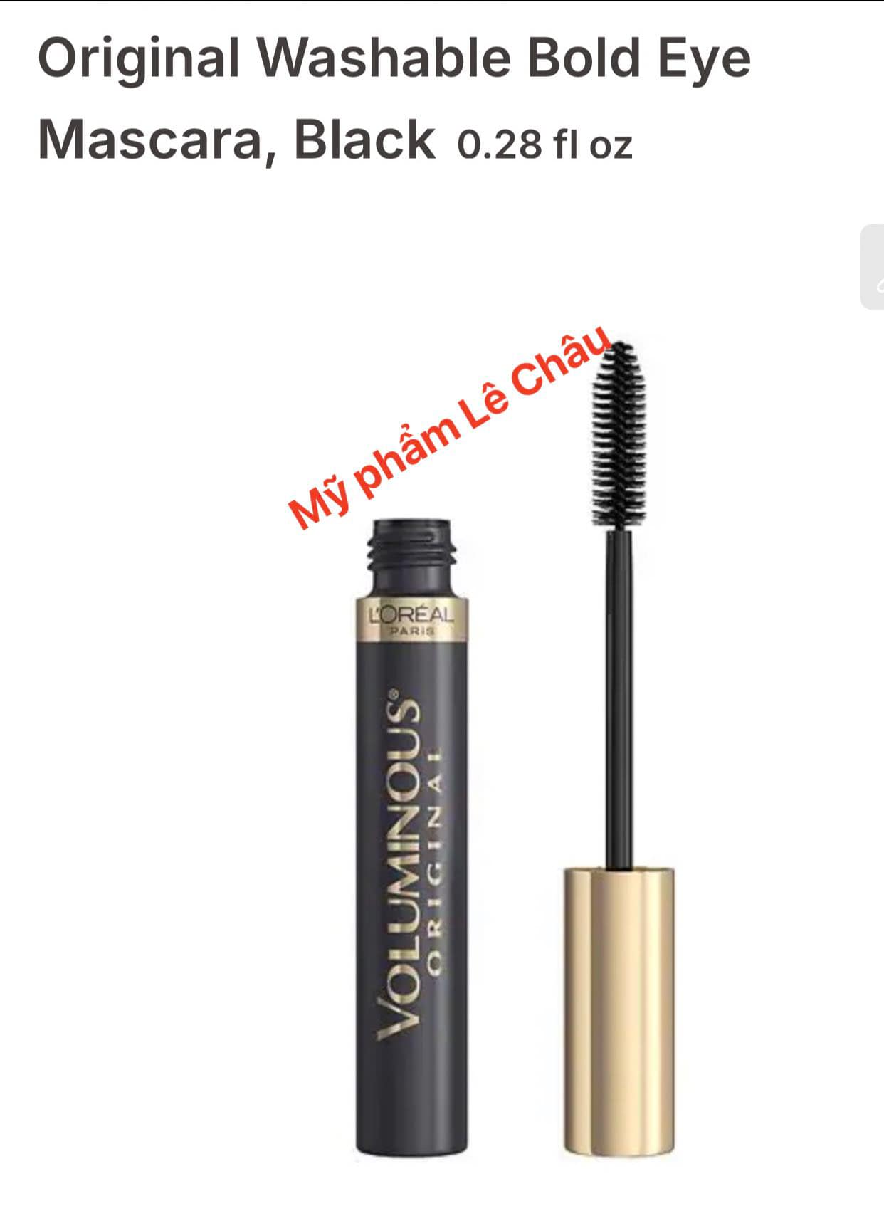 Mascara L'Oreal Voluminous Volume Building 5X 305