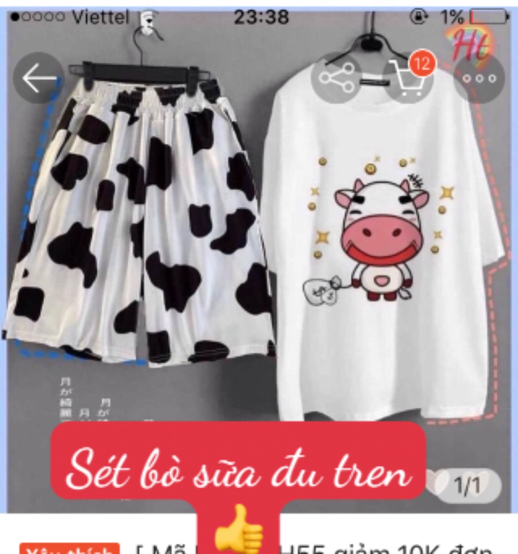 SET BÒ SỮA SIÊU PHẨM HOTTREND