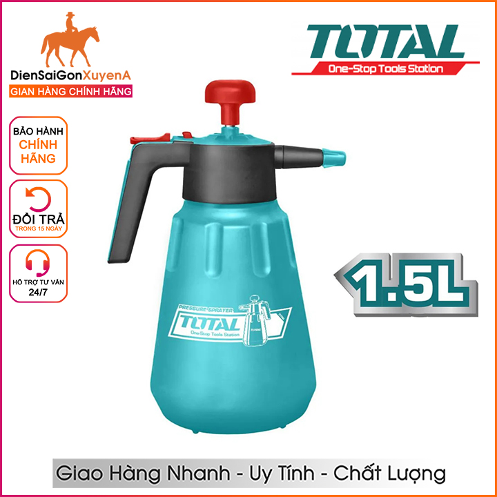 Spray bottle watering sprayer mist 2 liters type good Total THSPP2021